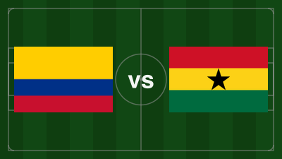 Kolumbien vs. Ghana